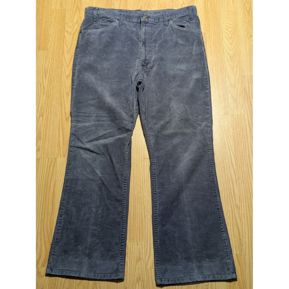 Levi's Mens Vintage Corduroy Pants Blue 36x29